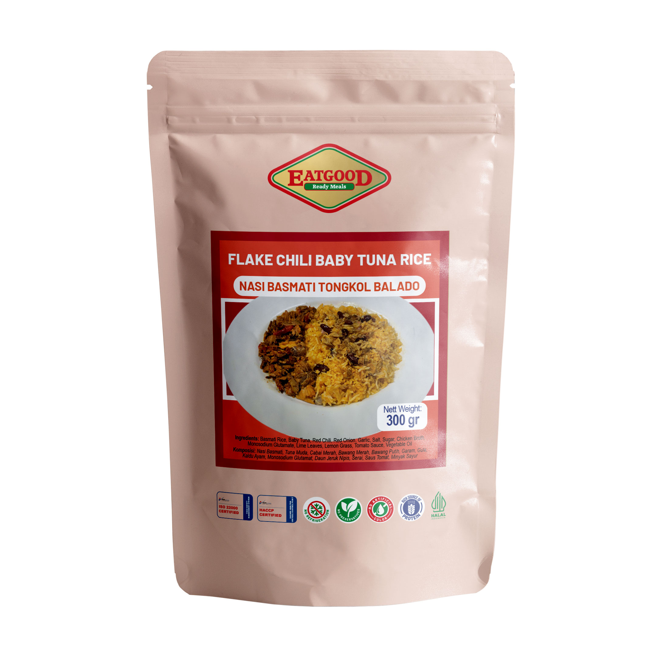 Flake Chili Baby Tuna Rice 300 gr